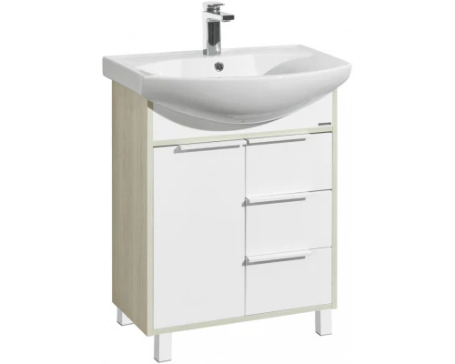 1A2133K1RIB90 Набор: 1A213301RIB90 Тумба-умывальник Рико 65/ 1WH207782 Раковина Смайл 65