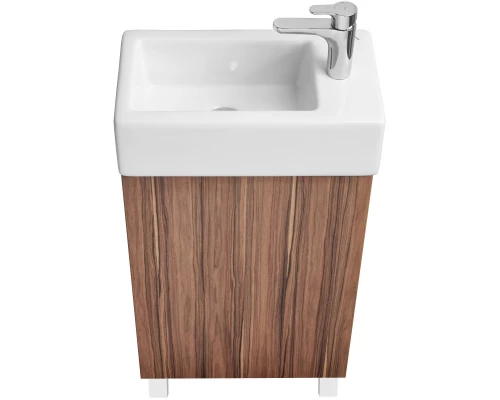 Тумба с раковиной эбони темный 46 см Акватон Эклипс 1A1726K1EK560