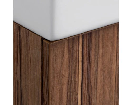 Тумба с раковиной эбони темный 46 см Акватон Эклипс 1A1726K1EK560