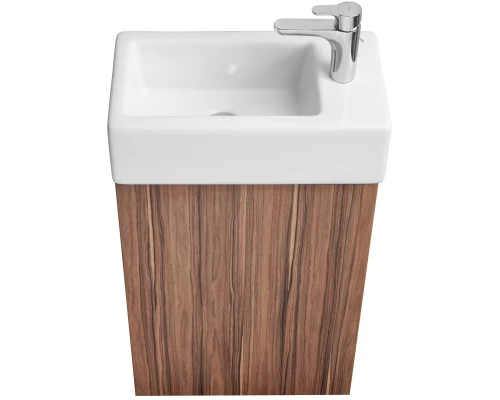 1A1727K1EK560 Набор: 1A172701EK560 Тумба-умывальник подв Эклипс эбони тем/ 1WH301972 Раковина Эрис