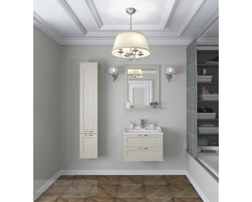 Зеркало Акватон Леон 65 (1A187102LBPR0) бежевый