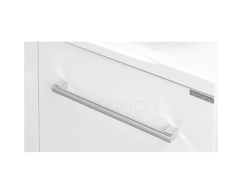 Тумба с раковиной белый глянец 120 см Акватон Мадрид 1A1687K1MA010