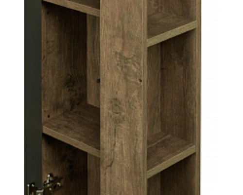 Модуль для зеркала 35x85 см дуб кантри/антрацит Акватон Терра 1A247103TEKA0