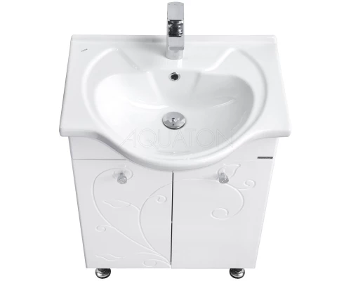 1A1657K0LL010 Набор: 1A165701LL010 Тумба-умывальник Лиана 65/ 1WH109651 Раковина Байкал-65