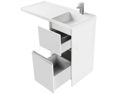 Тумба белый глянец 42 см Акватон Лондри 1A236001LH010