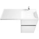 Тумба белый глянец 57 см Акватон Лондри 1A235901LH010