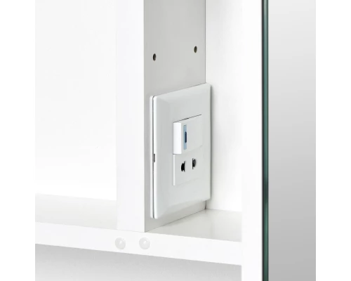 Зеркальный шкаф 65x85 см ясень коимбра Акватон Инфинити 1A197002IFSC0