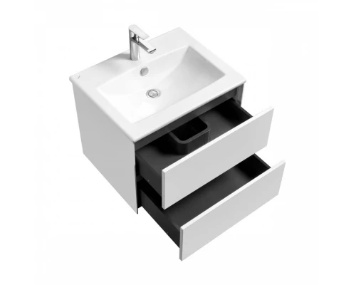 Тумба СОХО 60, белый глянец (под раковину ЭЛИНА 60)