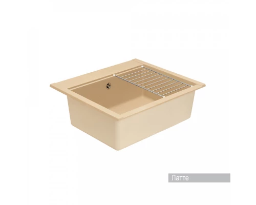 Мойка для кухни  Делия 60 602х517х218 мм, латте