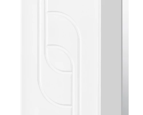 Зеркальный шкаф ПАНДА 50, левый, белый