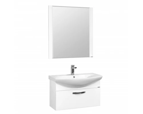 Тумба АРИЯ 80, подвесная, бел. (под раковину СМАЙЛ 80)