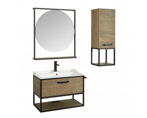 Тумба ЛОФТ ФАБРИК 80, дуб кантри (под раковину ФАБИА 80, VICTORIA-N 80, ОДРИ 42)