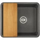 Кухонная мойка Акватон Беллис графит 1A724932BS210