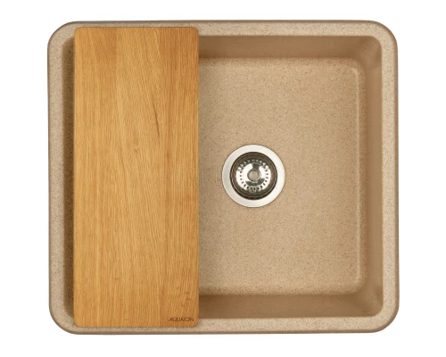 Кухонная мойка Акватон Беллис песочный 1A724932BS220