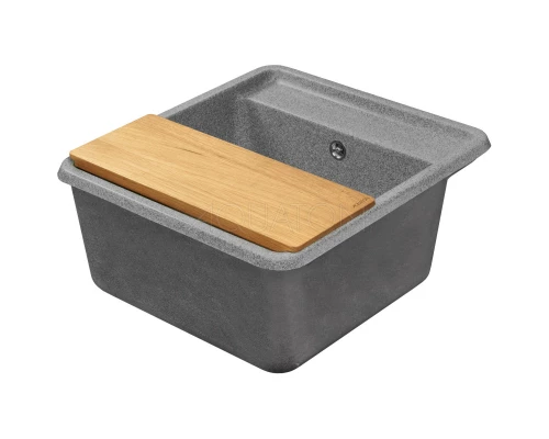 Кухонная мойка Акватон Беллис серый 1A724932BS230