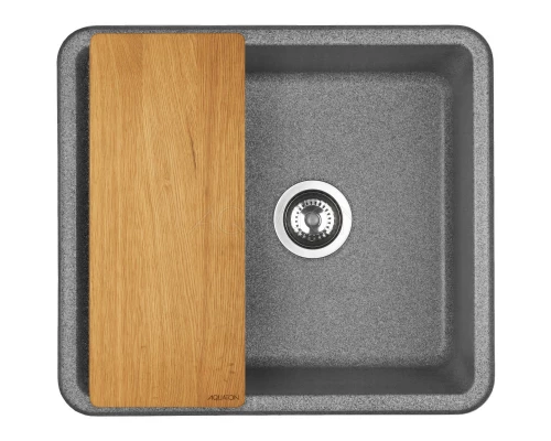 Кухонная мойка Акватон Беллис серый 1A724932BS230