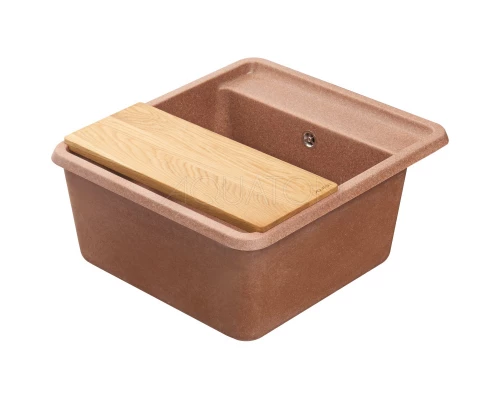 Кухонная мойка Акватон Беллис терракотовый 1A724932BS270