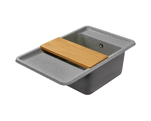 Кухонная мойка Акватон Беллис серый 1A725032BS230