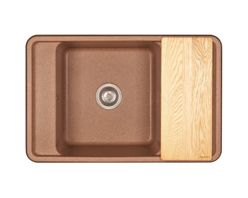 Кухонная мойка Акватон Беллис терракотовый 1A725032BS270