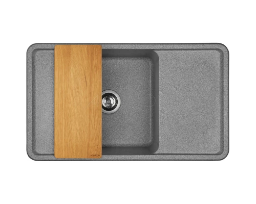 Кухонная мойка Акватон Беллис серый 1A724832BS230
