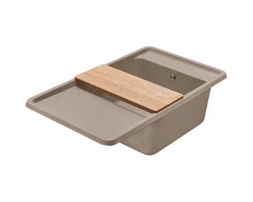 Кухонная мойка Акватон Беллис серый шелк 1A724832BS250