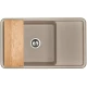 Кухонная мойка Акватон Беллис серый шелк 1A724832BS250