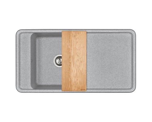 Кухонная мойка Акватон Беллис серый 1A725132BS230
