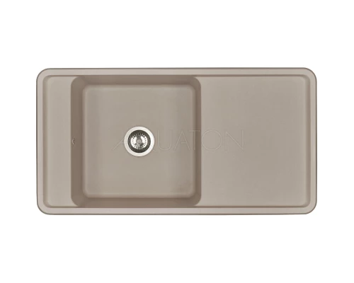 Кухонная мойка Акватон Беллис серый шелк 1A725132BS250