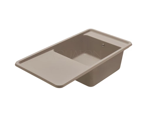 Кухонная мойка Акватон Беллис серый шелк 1A725132BS250