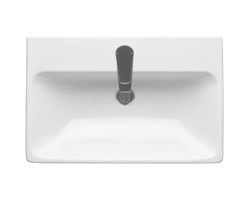 Тумба с раковиной бежевый/дуб веллингтон 70,5 см Акватон Оливия 1A2543K0OLVG0