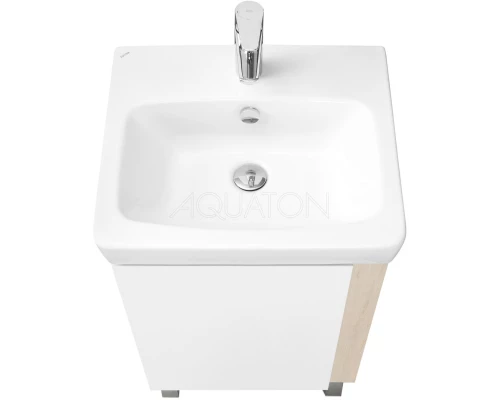 Тумба дуб верона/белый глянец 47,2 см Акватон Кантри 1A257801AHB20