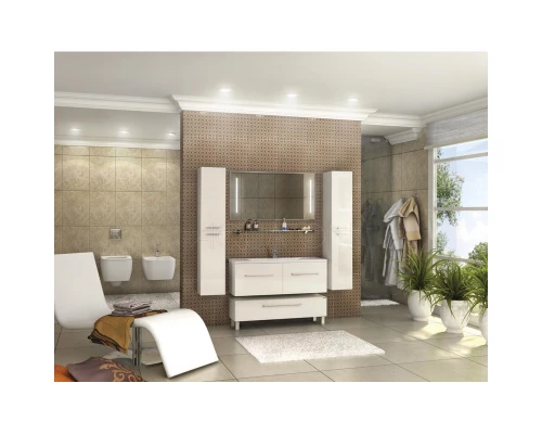 1A1703K2MA010 Набор: 1A170301MA010 Тумба-умывальник Мадрид 120 М 2 ящика / 1A729631AG010 Раковина Айрис 120