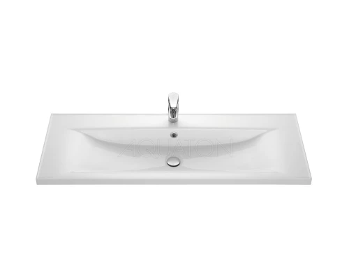 1A1703K2MA010 Набор: 1A170301MA010 Тумба-умывальник Мадрид 120 М 2 ящика / 1A729631AG010 Раковина Айрис 120