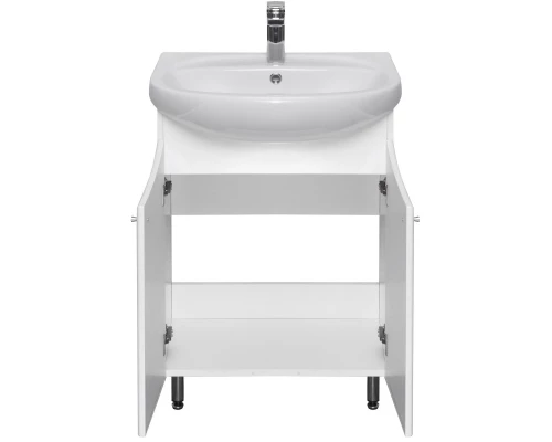 Тумба с раковиной белый глянец 66,5 см Акватон Минима 1A1042K1MN010