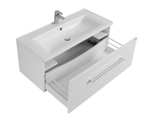 1A1269K5MA010 Набор: 1A126901MA010 Тумба-умывальник Мадрид 100 М / 1A723031AG010 Раковина Айрис 100