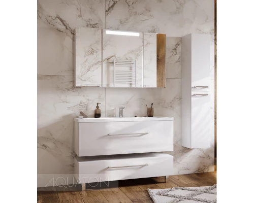 1A1687K2MA010 Набор: 1A168701MA010 Тумба-умывальник Мадрид 120 М / 1A729631AG010 Раковина Айрис 120