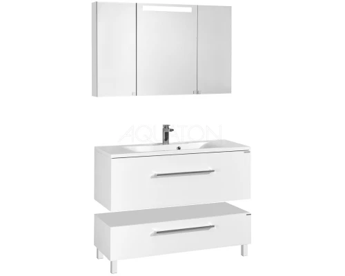 1A1687K2MA010 Набор: 1A168701MA010 Тумба-умывальник Мадрид 120 М / 1A729631AG010 Раковина Айрис 120