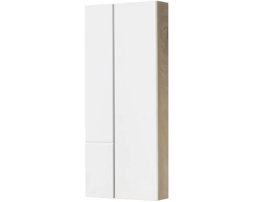 Модуль для зеркала 43x101 см дуб эндгрейн/белый матовый Акватон Мишель 1A244203MIX40