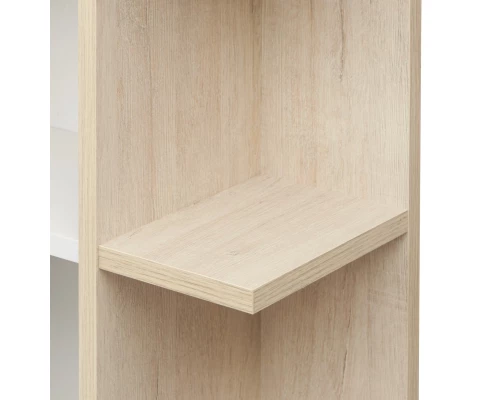 Пенал подвесной белый матовый/дуб верона Акватон Сканди 1A253403SDB20