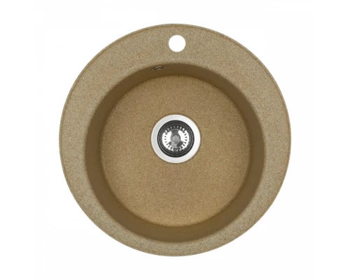 Мойка кухонная ШЕЛЛИ 50, круглая, песочный