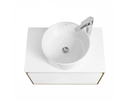 Тумба ЛИБЕРТИ 70, 1 ящ.,подв., дуб эльвезия/бел. гл-ц (под р-ну АДРИАНА 70,MILA 35,MILA 40,ОДРИ 42