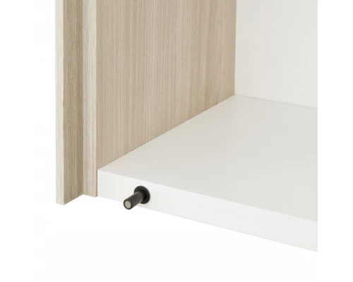 Шкаф АСТИ 35, подвесной, белый, ясень шимо