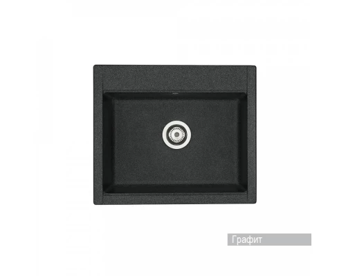 Мойка для кухни  Делия 60 602х517х218 мм, графит