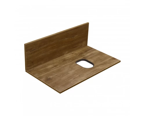 Столешница с панелью МИШЕЛЬ 80, дуб рустикальный, универсальная