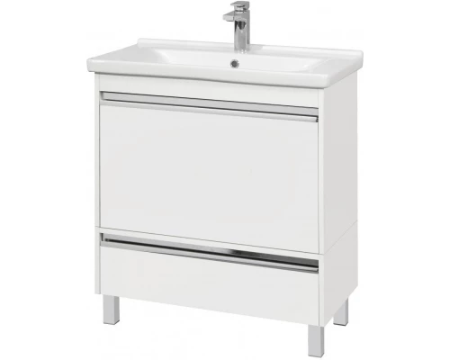 Комплект мебели белый глянец 80 см Акватон Капри 1A230201KP010 + 1WH302251 + 1A230402KP010