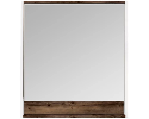 Комплект мебели белый глянец/таксония темная 80 см Акватон Капри 1A230201KPDB0 + 1WH302251 + 1A230402KPDB0