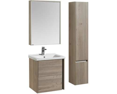 Комплект мебели сосна арлингтон 60 см Акватон Стоун 1A231401SX850 + 1WH302421 + 1A231502SX850