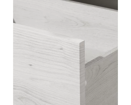 Комплект мебели белый глянец/ольха наварра 100 см Акватон Сакура 1A234901SKW80 + 1A71973KSK010 + 1A235102SKW80