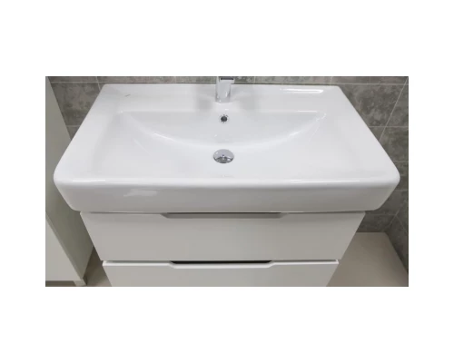 Комплект мебели белый/выбеленное дерево 80 см Акватон Дакота 1A202901DAAY0 + 1WH302084 + 1A203102DA010