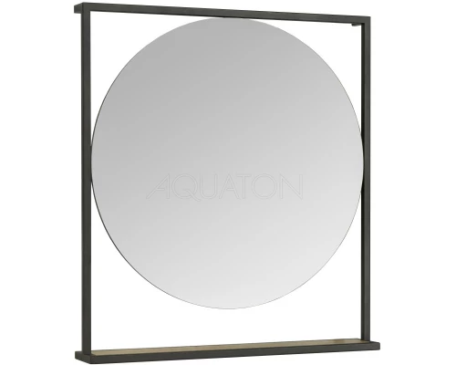 Комплект мебели дуб кантри/черный 80 см Акватон Лофт Фабрик 1A242401LTDY0 + 732799C000 + 1A242602LTDY0